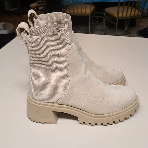 Steve Madden Holley Chunky block heel Chelsea ankle boots size 10 - Picture 6 of 11